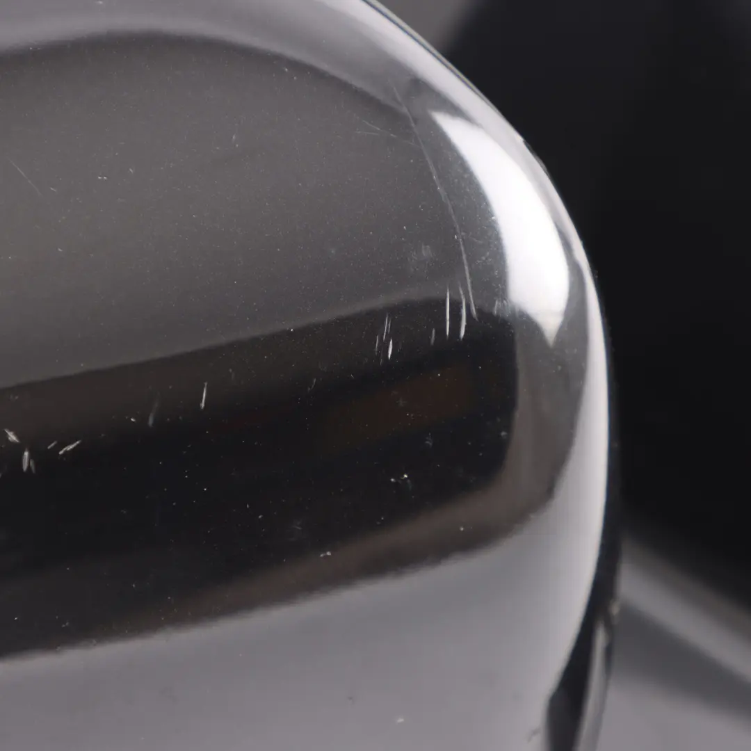Mercedes C207 Wing Mirror Door Right O/S High Gloss Auto Dip Obsidian Black 197 - SKU rhd-A2078101676-OB1 - Part number A2078101676