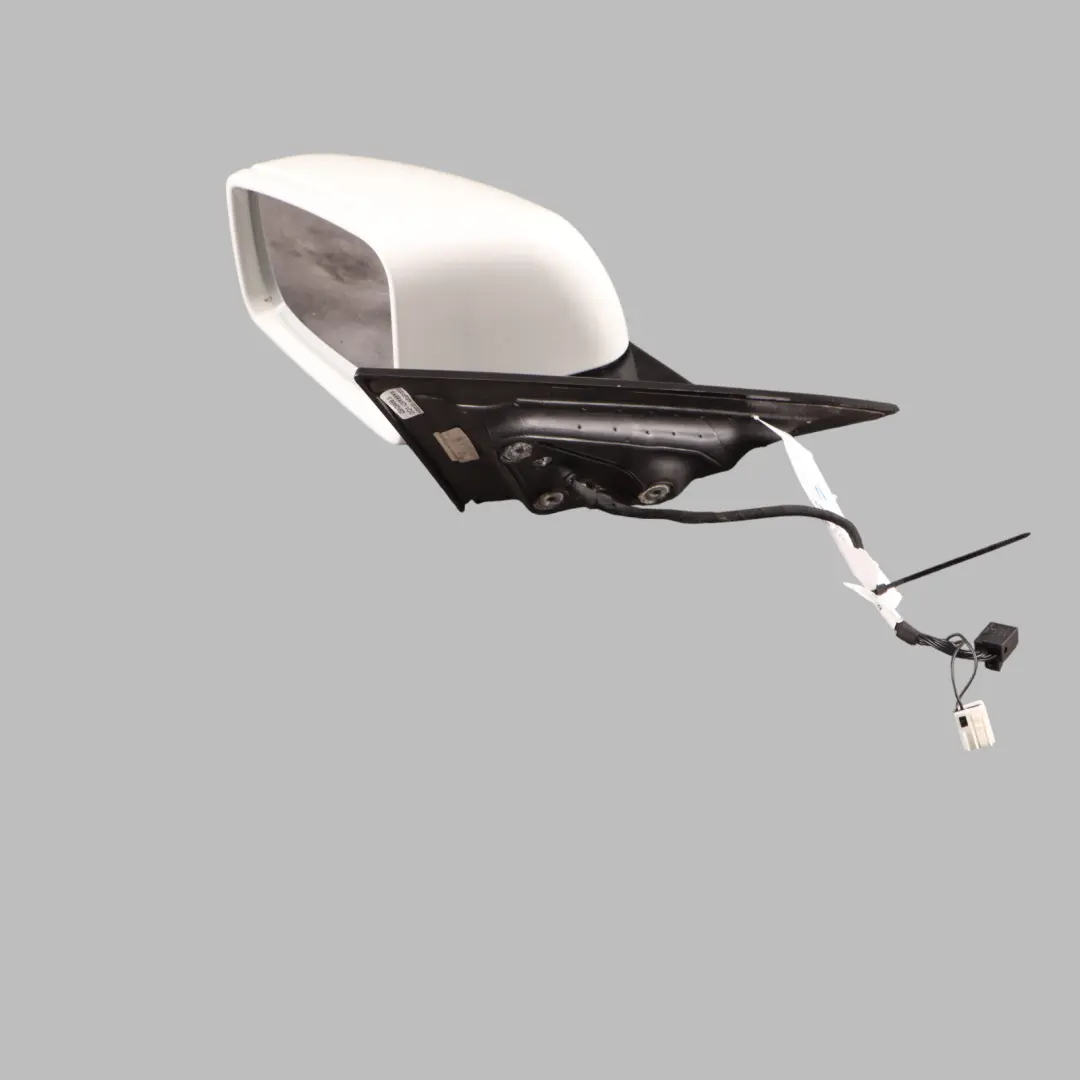 Mercedes W207 Wing Mirror Door Left N/S High Gloss Calcite White - 650 - SKU RHD-A2078101976-CW - Part number A2078101976