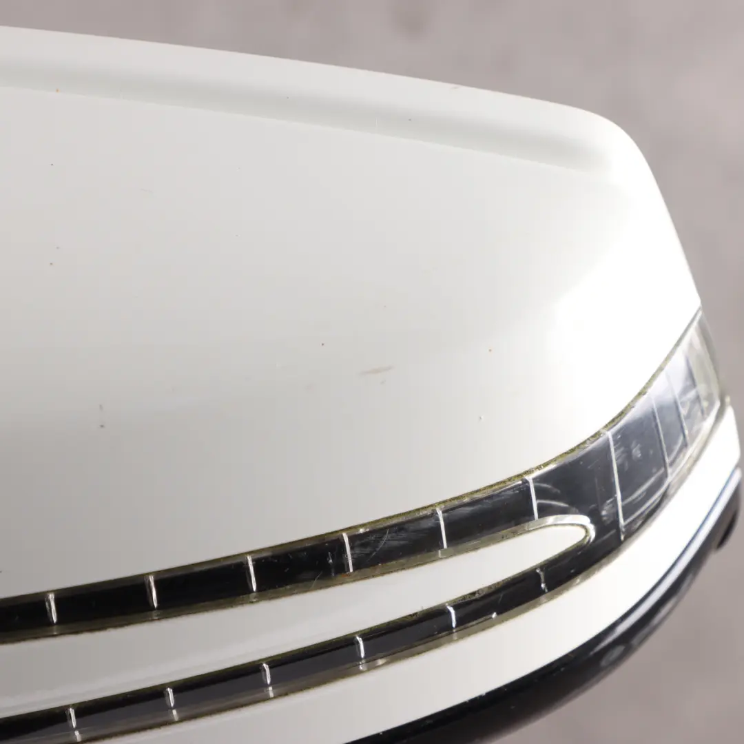 Mercedes W207 Wing Mirror Door Left N/S High Gloss Calcite White - 650 - SKU RHD-A2078101976-CW - Part number A2078101976