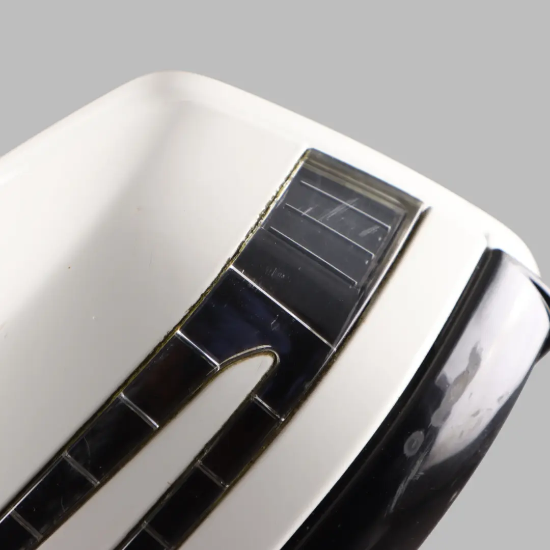 W207 Wing Mirror Door Left N/S High Gloss Calcite White - 650 to Mercedes with Part number A2078101976 Mercedes W207 Wing Mirror Door Left N/S High Gloss Calcite White - 650 - SKU RHD-A2078101976-CW - Part number A2078101976