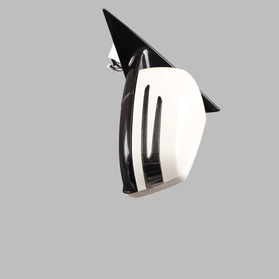 W207 Wing Mirror Door Left N/S High Gloss Calcite White - 650 to Mercedes with Part number A2078101976 Mercedes W207 Wing Mirror Door Left N/S High Gloss Calcite White - 650 - SKU RHD-A2078101976-CW - Part number A2078101976