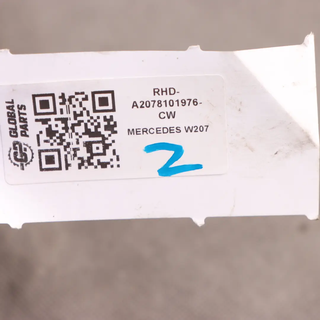 W207 Wing Mirror Door Left N/S High Gloss Calcite White - 650 to Mercedes with Part number A2078101976 Mercedes W207 Wing Mirror Door Left N/S High Gloss Calcite White - 650 - SKU RHD-A2078101976-CW - Part number A2078101976