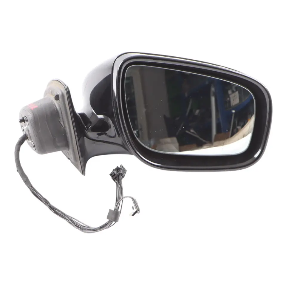 Mercedes W211 Wing Mirror Power Fold Door Right O/S Obsidian Black - 197 - SKU RHD-A2118101676-OB - Part number A2118101676