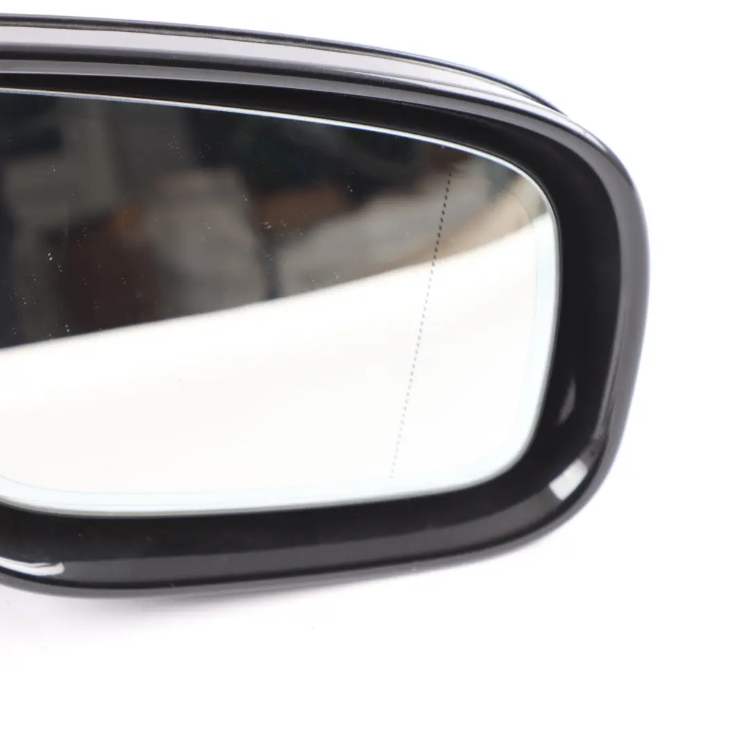 Mercedes W211 Wing Mirror Power Fold Door Right O/S Obsidian Black - 197 - SKU RHD-A2118101676-OB - Part number A2118101676
