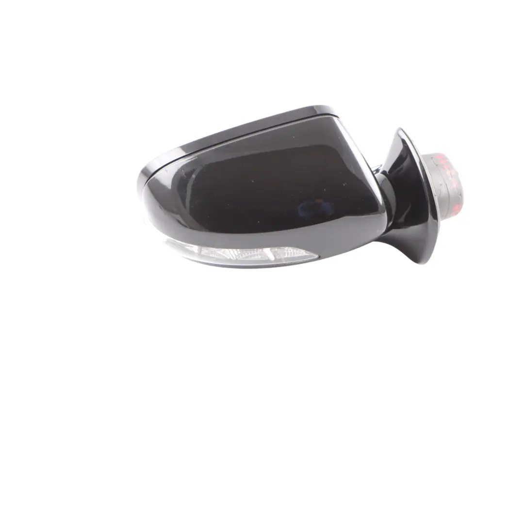 Wing Mirror Power Fold Door Right O/S Obsidian Black - 197 to Mercedes W211 with Part number A2118101676 Mercedes W211 Wing Mirror Power Fold Door Right O/S Obsidian Black - 197 - SKU RHD-A2118101676-OB - Part number A2118101676
