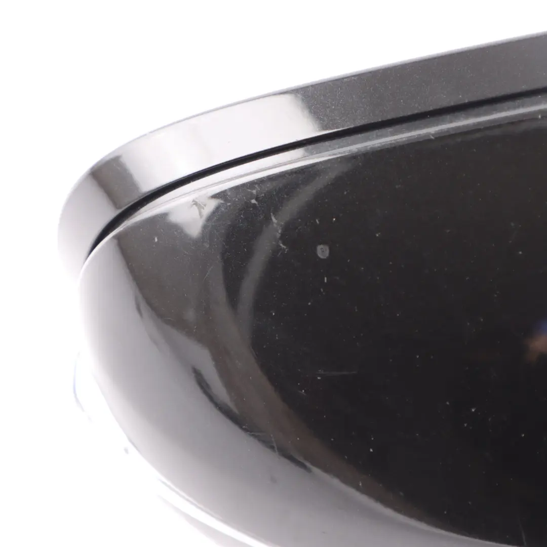 Wing Mirror Power Fold Door Right O/S Obsidian Black - 197 to Mercedes W211 with Part number A2118101676 Mercedes W211 Wing Mirror Power Fold Door Right O/S Obsidian Black - 197 - SKU RHD-A2118101676-OB - Part number A2118101676