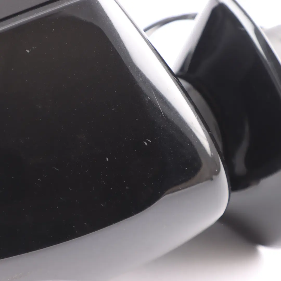 Mercedes W211 Wing Mirror Power Fold Door Right O/S Obsidian Black - 197 - SKU RHD-A2118101676-OB - Part number A2118101676