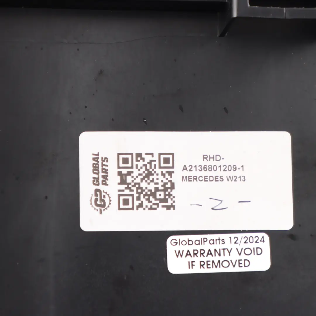 Glove Box Mercedes W213 S213 Dashboard Storage Tray Glovebox Beige - SKU RHD-A2136801209-1 - Part number A2136801209