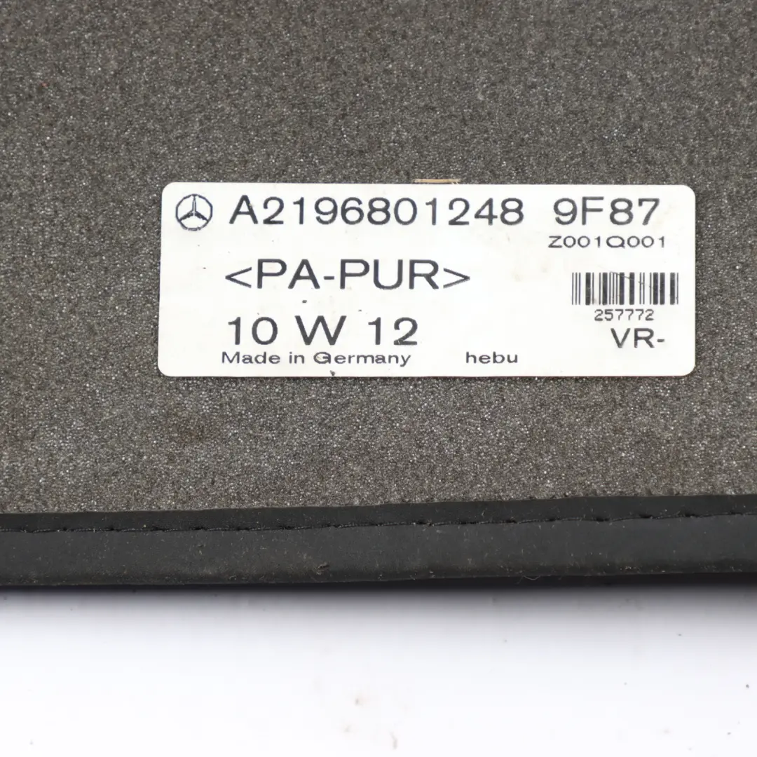 Interior Floor Mat Carpet Set Kit Grand Edition to Mercedes C219 with Part number A2196801248 Mercedes C219 Interior Floor Mat Carpet Set Kit Grand Edition - SKU RHD-A2196801248 - Part number A2196801248
