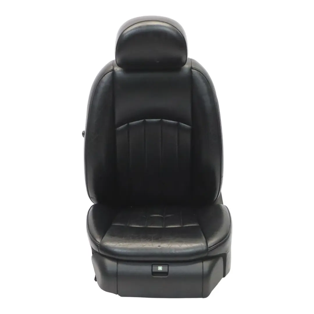 Mercedes CLS C219 Front Seat Left N/S Heated Electric Interior Leather Black - SKU RHD-A2199100247-2 - Part number A2199100247