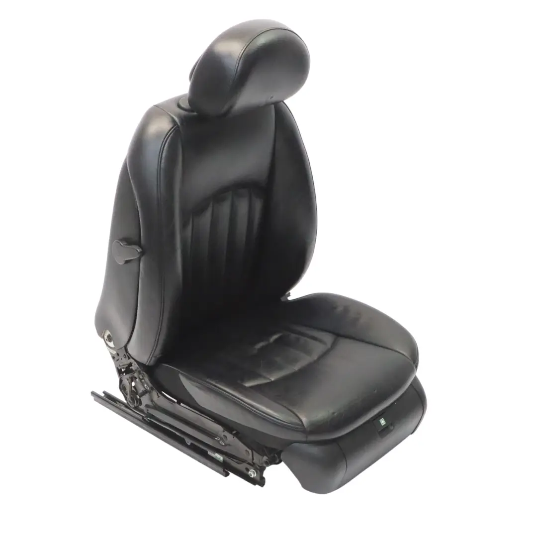 Mercedes CLS C219 Front Seat Left N/S Heated Electric Interior Leather Black - SKU RHD-A2199100247-2 - Part number A2199100247