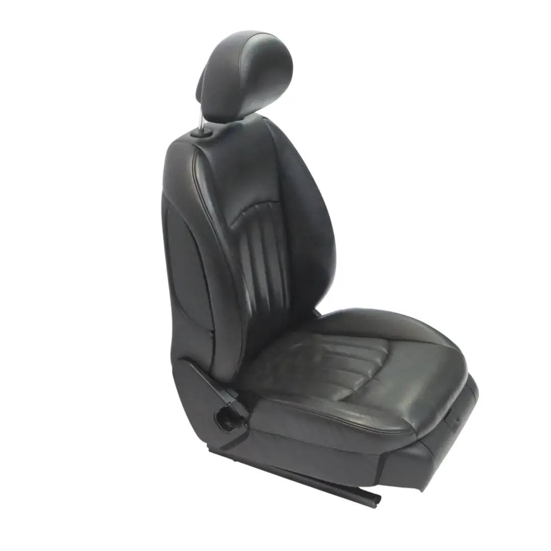Mercedes CLS C219 Front Seat Right O/S Heated Electric Interior Leather Black - SKU RHD-A2199100247-3 - Part number A2199100247