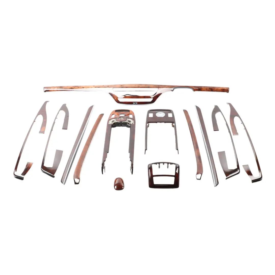 Mercedes W221 Dashboard Cover Decor Trim Moulding Wood Burled Walnut - SKU RHD-A2216801971-1 - Part number A2216801971
