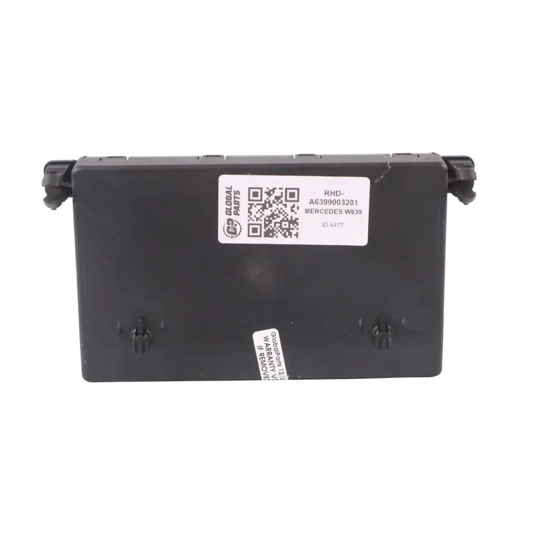 Door Front Right O/S Central Control Module to Mercedes W639 with Part number A6399003201 Mercedes W639 Door Front Right O/S Central Control Module - SKU RHD-A6399003201 - Part number A6399003201