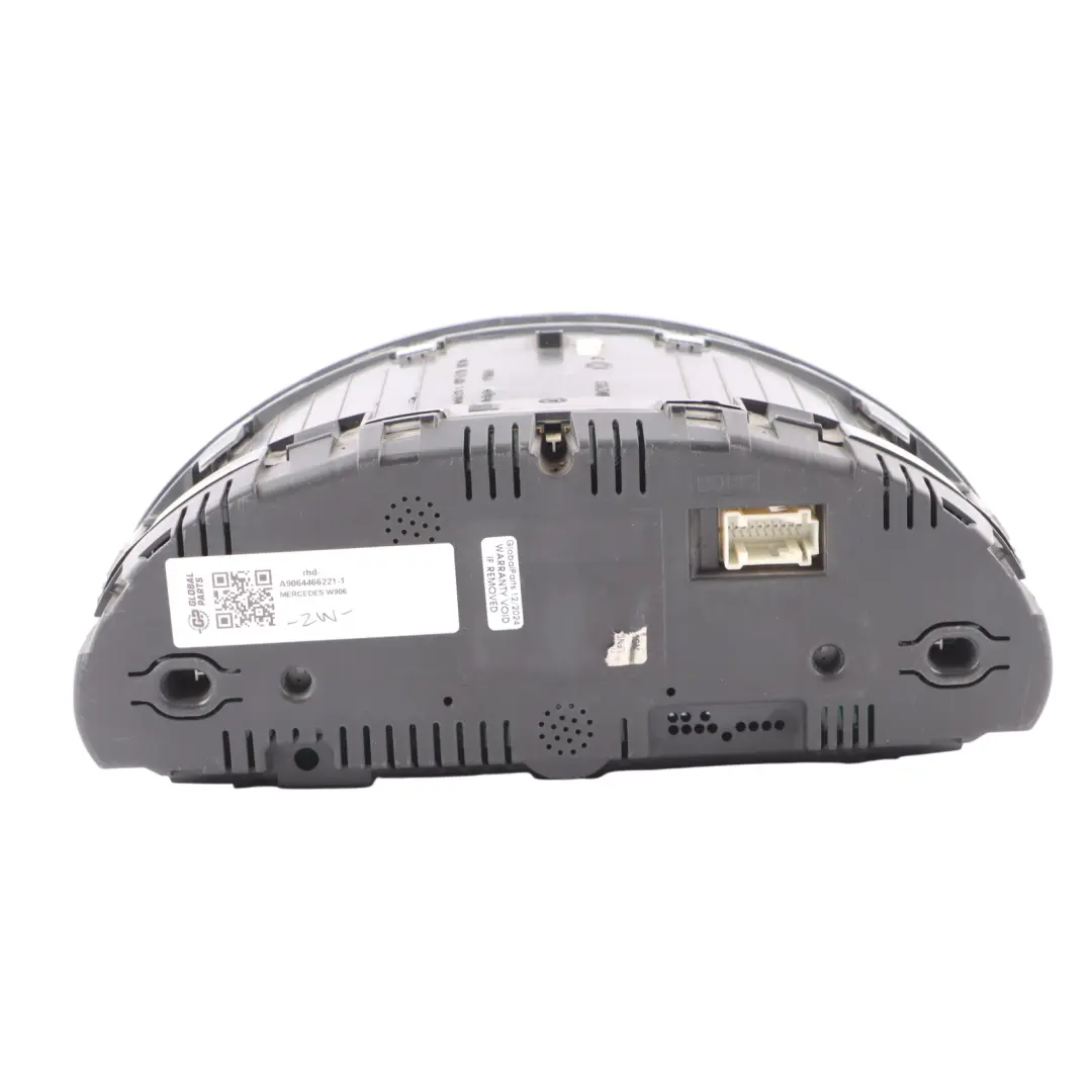 Instrument Cluster Speedo Clocks Manual to Mercedes W906 Diesel with Part number A9064466221 Mercedes W906 Diesel Instrument Cluster Speedo Clocks Manual - SKU rhd-A9064466221-1 - Part number A9064466221