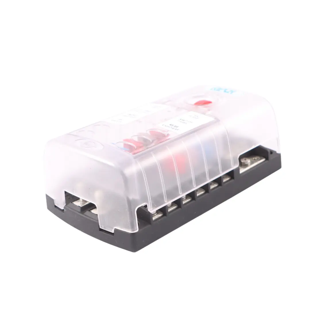 Ripca 12 Way Standard Blade Caja de fusibles Módulo de unidad eléctrica para con número de pieza RIPCA-FUSE-BOX Ripca 12 Way Standard Blade Caja de fusibles Módulo de unidad eléctrica - SKU RIPCA-FUSE-BOX - Número de pieza RIPCA-FUSE-BOX