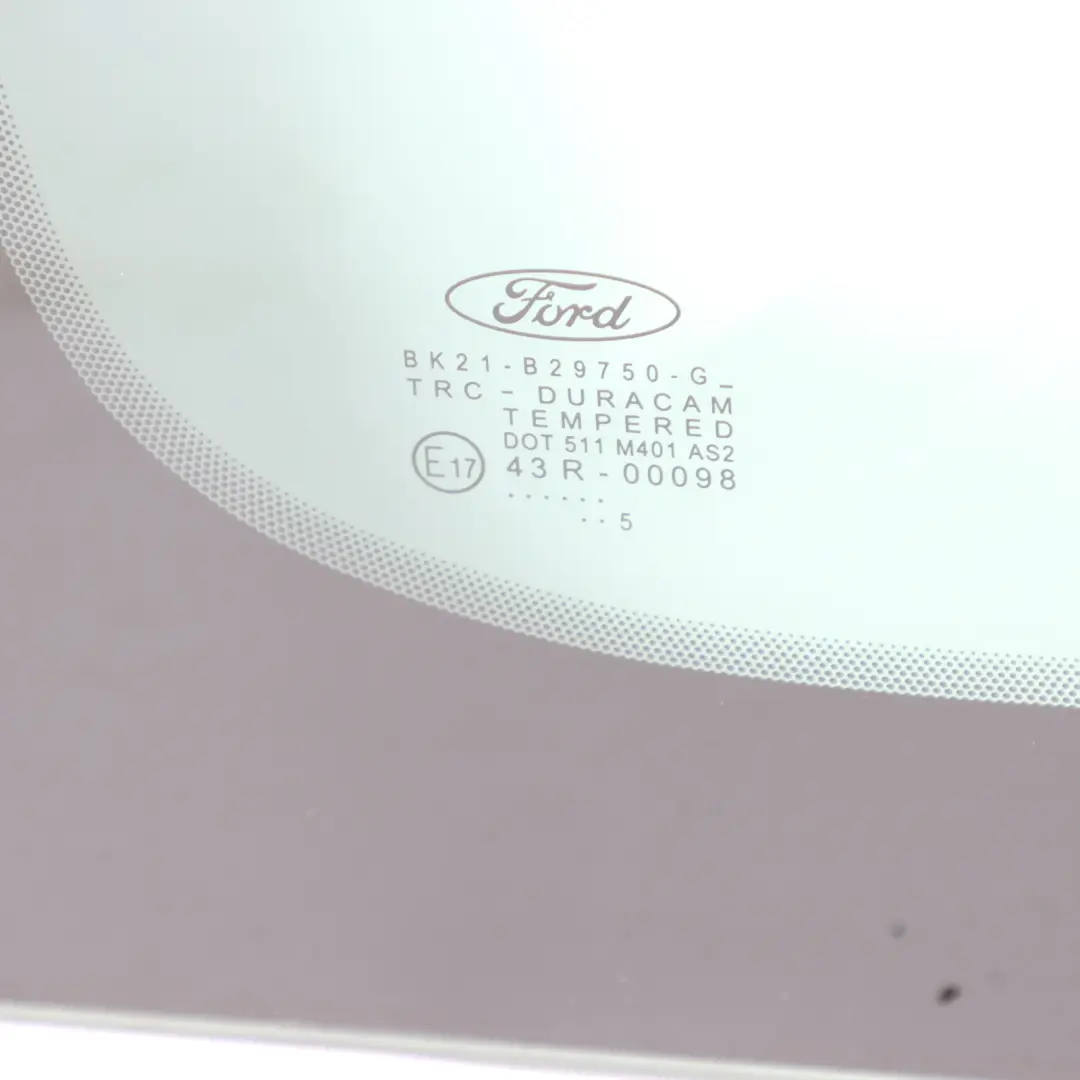 Window Glass Sliding Side Door Rear Right O/S Glazing AS2 to Ford Transit Custom with Part number SBK21-B29750-AA Ford Transit Custom Window Glass Sliding Side Door Rear Right O/S Glazing AS2 - SKU SBK21-B29750-AA - Part number SBK21-B29750-AA