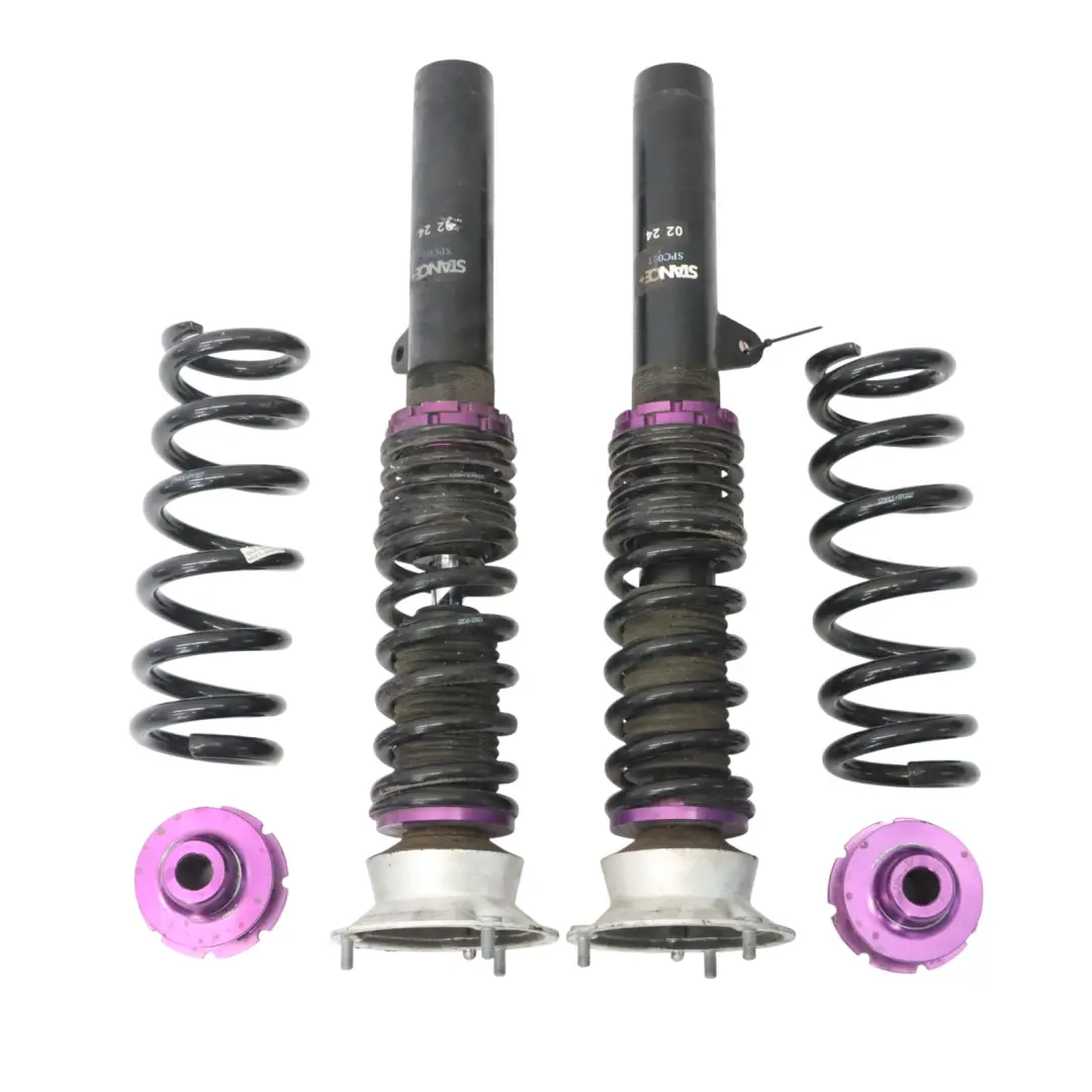 Spring Strut BMW E87 Stance+ Front Left Right Suspension Shock Absorber Set - SKU SPC-027 - Part number E87 Stance+ Shock Absorber Set