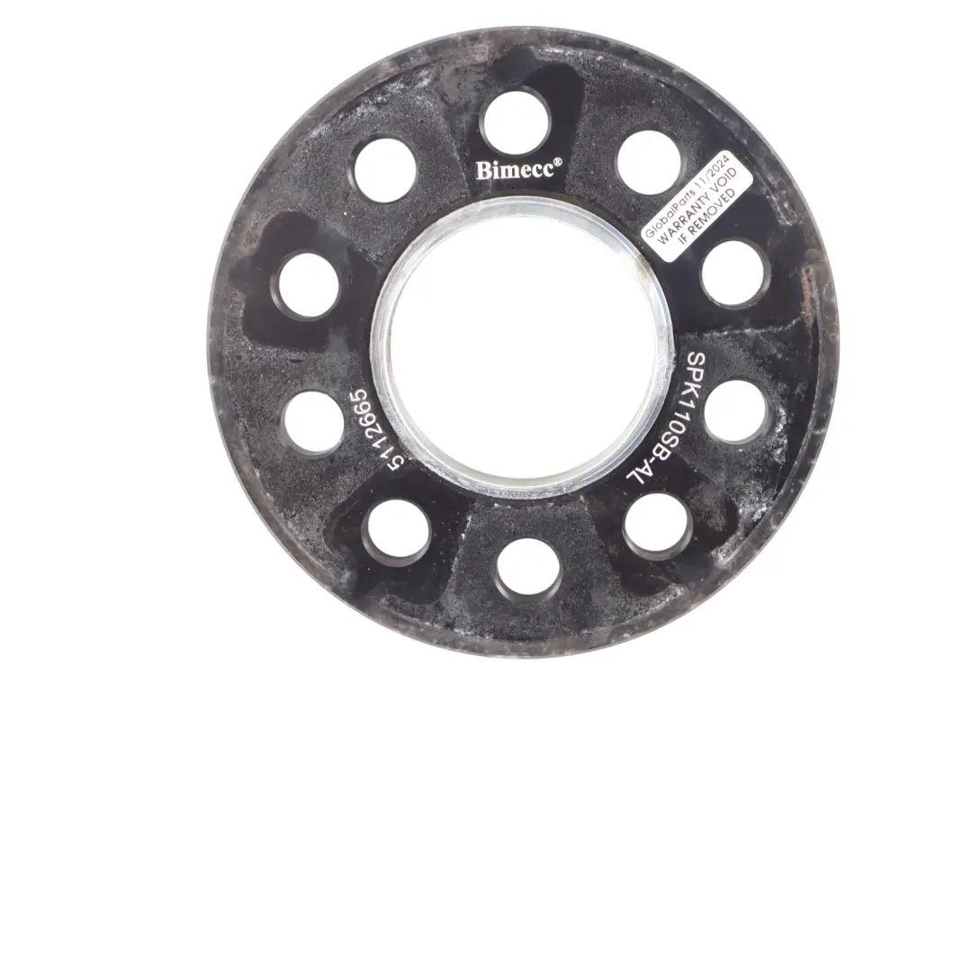  Bimecc Alloy Wheel Spacers Hubcentric Shims Audi 5x112 66.6mm 15 20mm - SKU SPK112-AL - Part number SPK112-AL
