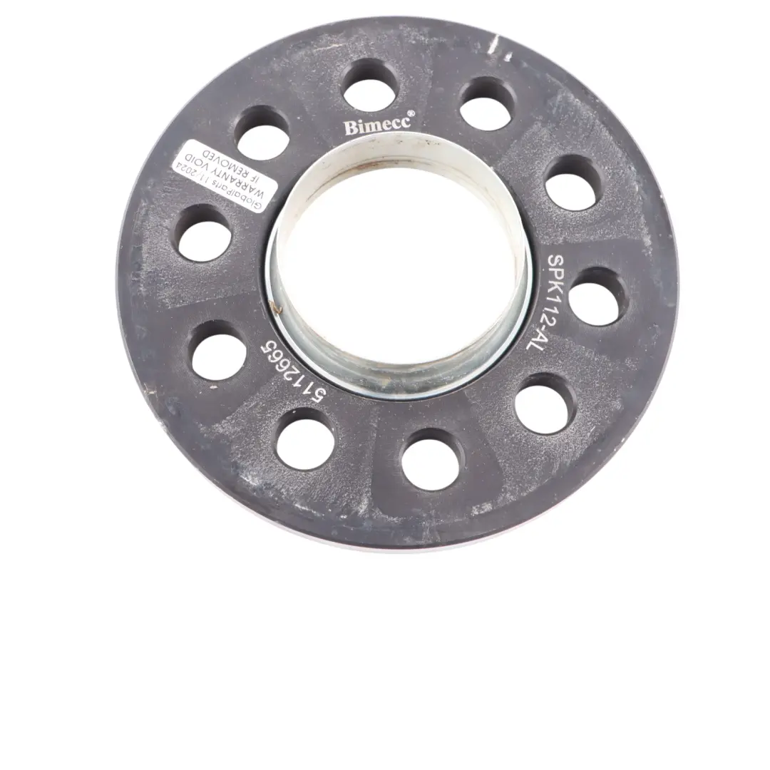  Bimecc Alloy Wheel Spacers Hubcentric Shims Audi 5x112 66.6mm 15 20mm - SKU SPK112-AL - Part number SPK112-AL