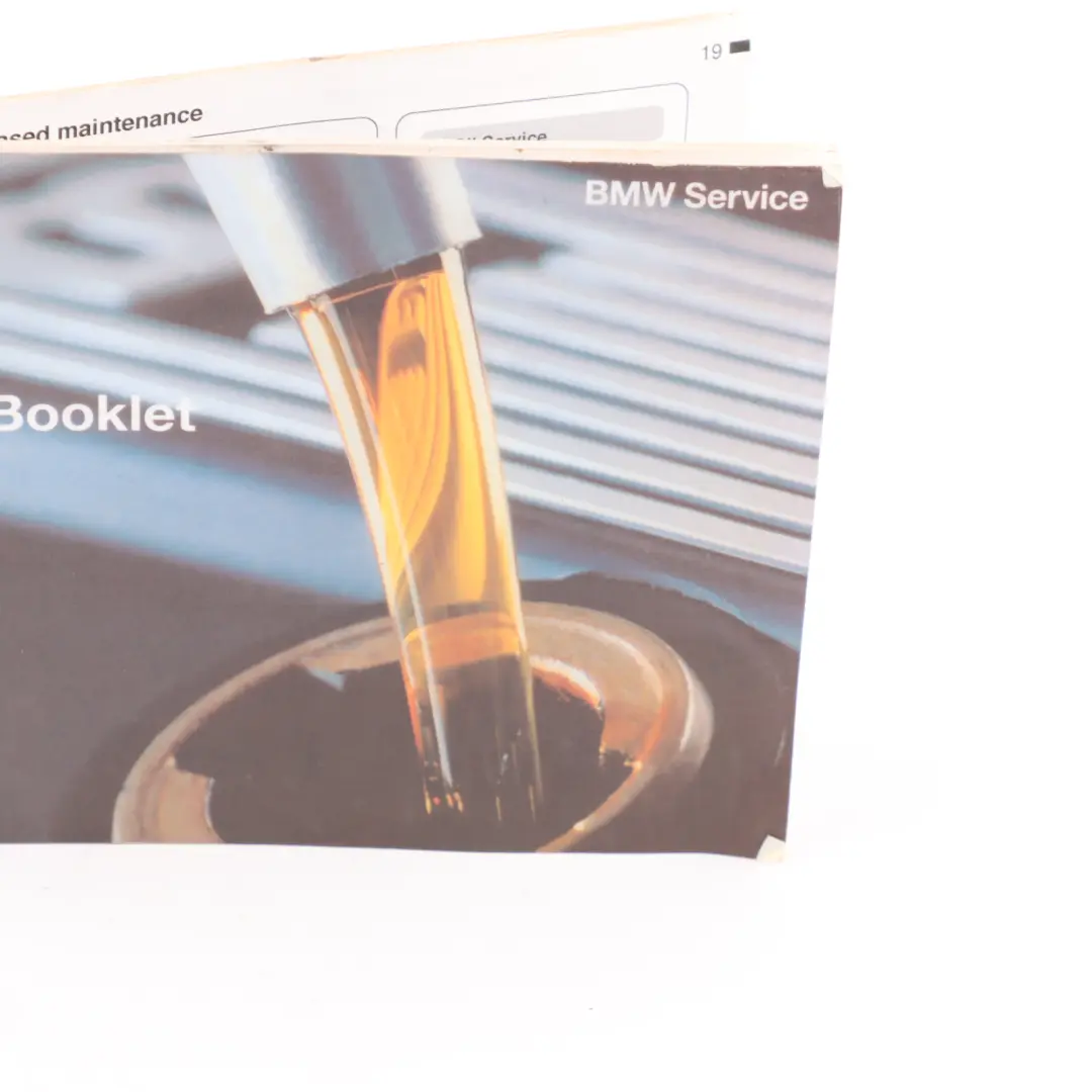 Service Booklet BMW E38 E39 E46 X5 E53 Service Inspection Book to with Part number 0000974 Service Booklet BMW E38 E39 E46 X5 E53 Service Inspection Book - SKU 0000974-1 - Part number 0000974