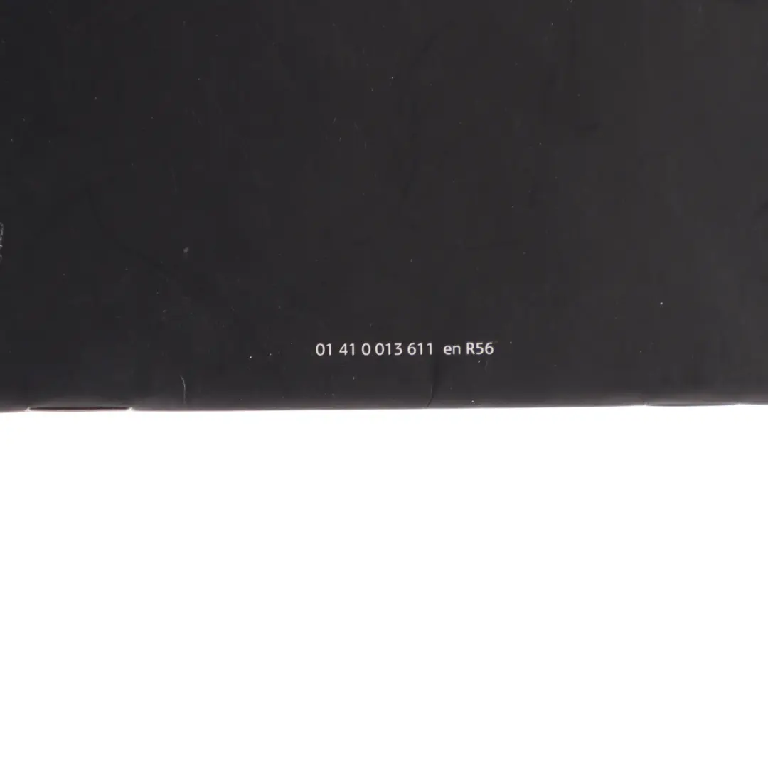 BMW Mini Cooper One R56 4 Service Book Booklet Instruction - SKU 0013611-4 - Part number 0013611