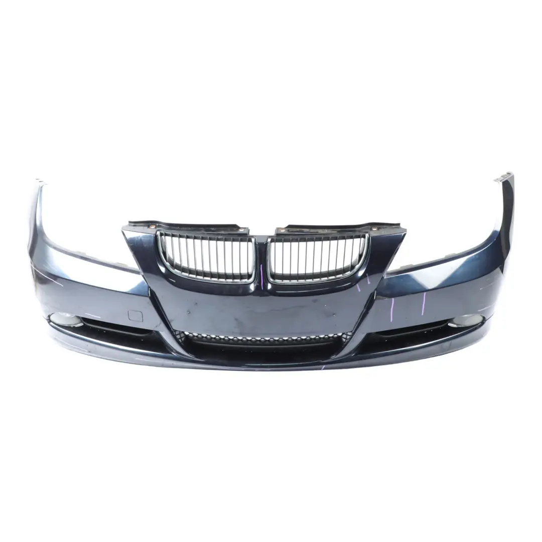 BMW E90 E91 Front Bumper Trim Panel PDC Monaco Blue Metallic - A35 - SKU 0033168-MB - Part number 0033168