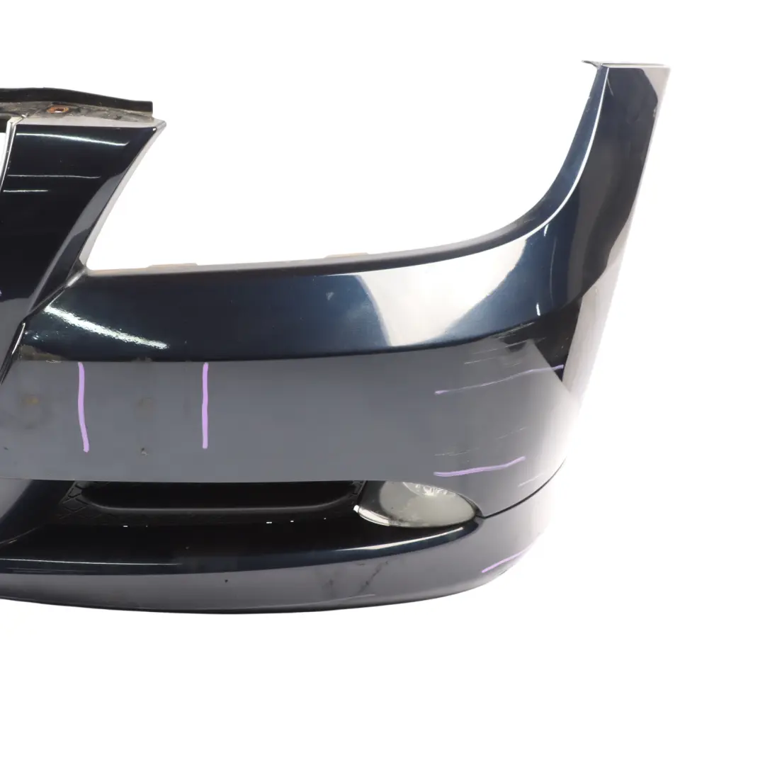 BMW E90 E91 Front Bumper Trim Panel PDC Monaco Blue Metallic - A35 - SKU 0033168-MB - Part number 0033168