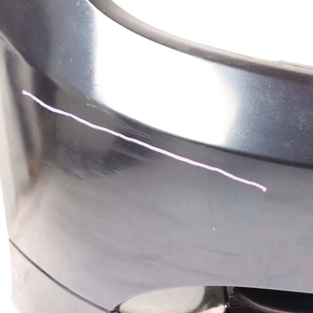 BMW E90 E91 Front Bumper Trim Panel PDC Monaco Blue Metallic - A35 - SKU 0033168-MB - Part number 0033168