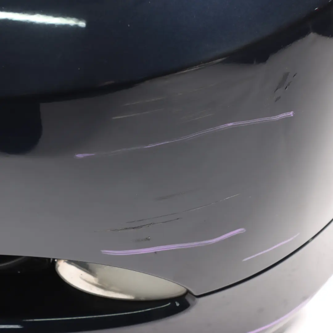 BMW E90 E91 Front Bumper Trim Panel PDC Monaco Blue Metallic - A35 - SKU 0033168-MB - Part number 0033168