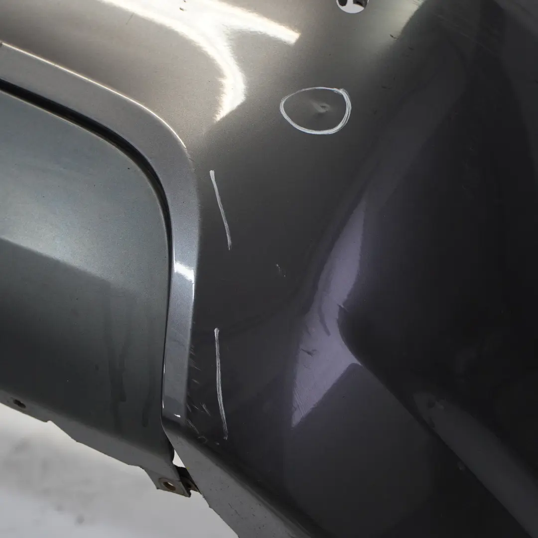BMW E90 M Sport Rear Bumper PDC Sparkling Graphite Metallic - A22 - SKU 0033541-SG - Part number 0033541
