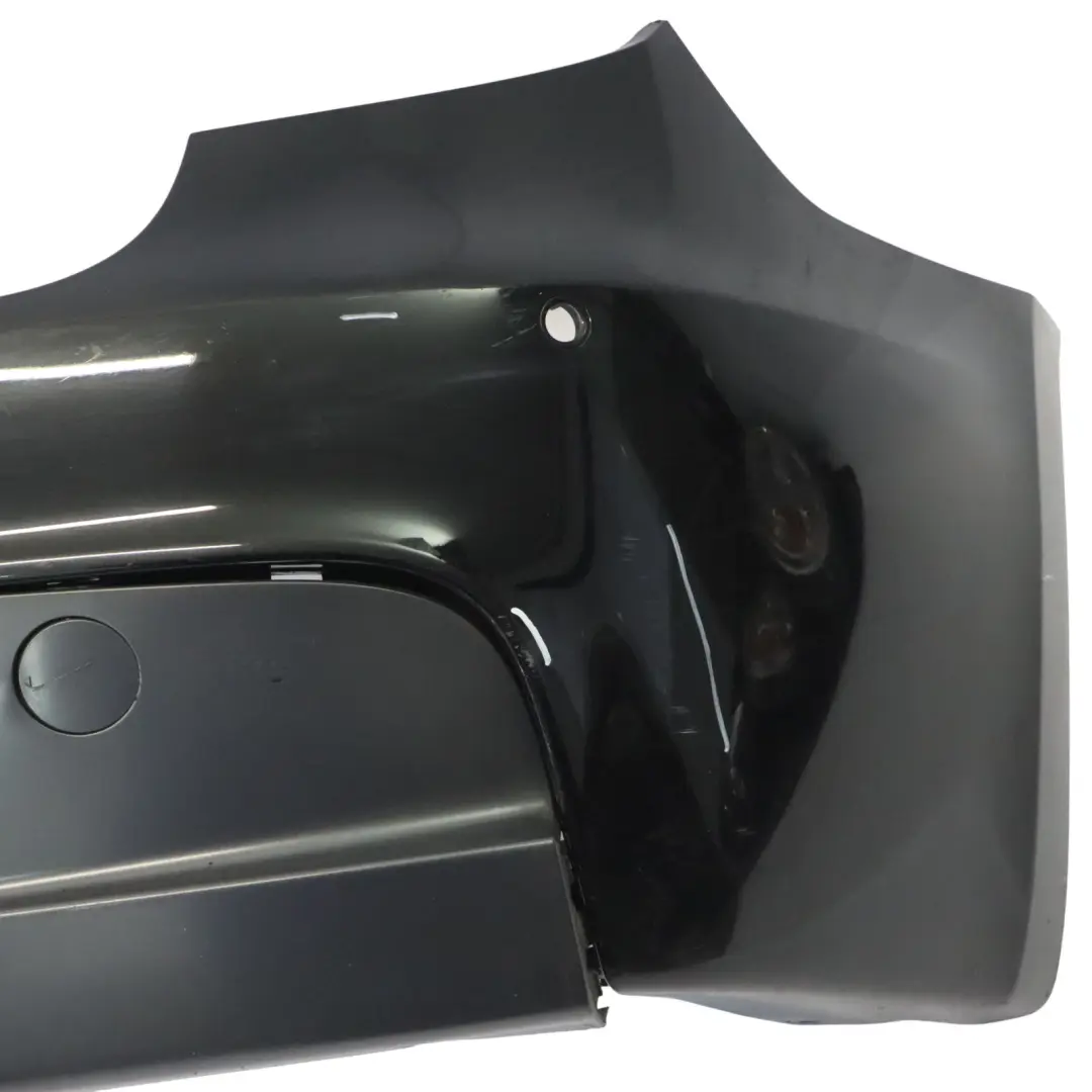 Bumper BMW E81 E87 LCI M Sport Rear Trim Panel Black Sapphire - 475 to Rear with Part number 0034802 Rear Bumper BMW E81 E87 LCI M Sport Rear Trim Panel Black Sapphire - 475 - SKU 0034802-BS9 - Part number 0034802