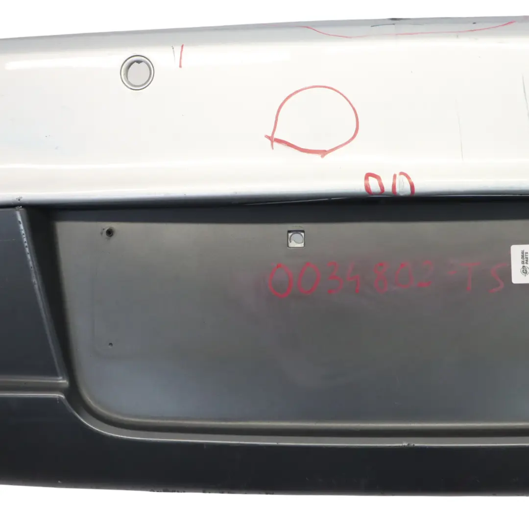 BMW E81 E87 LCI Zderzak Tylny M-Pakiet Titansilber Srebrny Metalik - 354 - SKU 0034802-TS - Numer Części 0034802