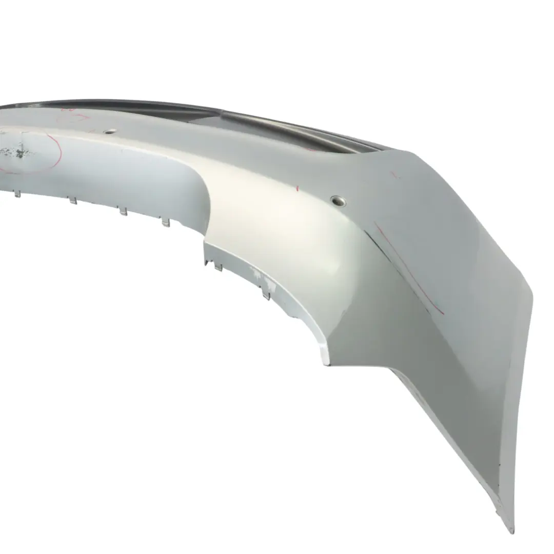 Bumper Trim Panel PDC Titan Silver - 354 to BMW E81 E87 LCI M Sport Rear with Part number 0034802 BMW E81 E87 LCI M Sport Rear Bumper Trim Panel PDC Titan Silver - 354 - SKU 0034802-TS - Part number 0034802