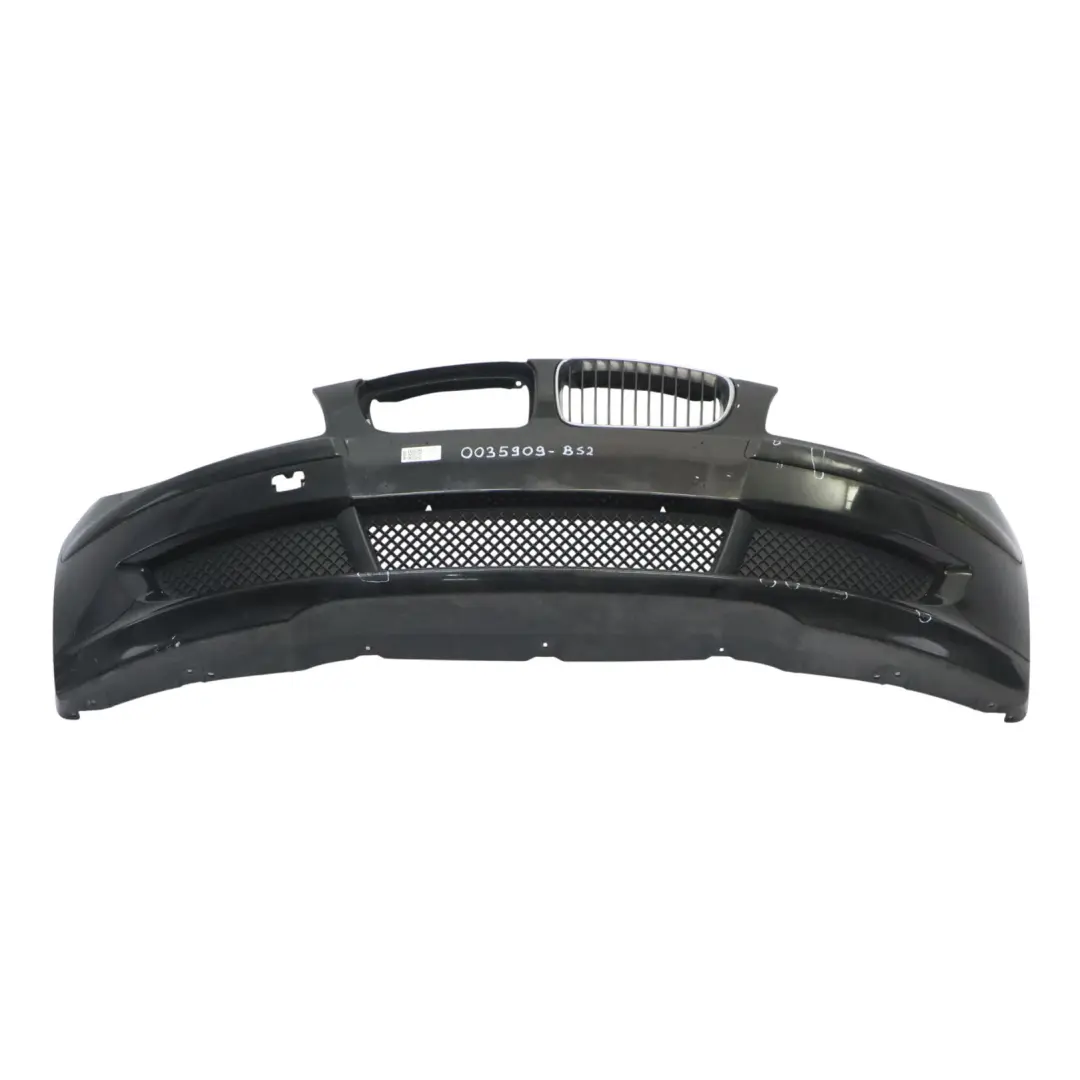 BMW E81 E87 LCI Complete Front Bumper Trim PDC Black Sapphire Metallic - 475 - SKU 0035909-BS2 - Part number 0035909-BS