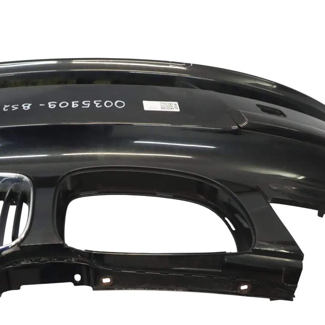 BMW E81 E87 LCI Complete Front Bumper Trim PDC Black Sapphire Metallic - 475 - SKU 0035909-BS2 - Part number 0035909-BS