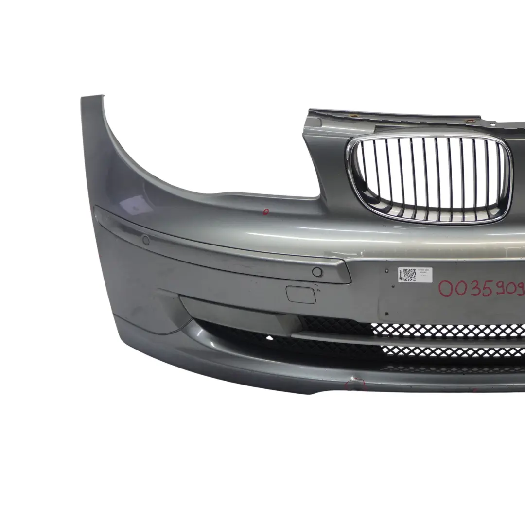 Zderzak Przedni PDC Spacegrau Szary Metalik - A52 do BMW E81 E87 LCI o numerze 0035909 BMW E81 E87 LCI Zderzak Przedni PDC Spacegrau Szary Metalik - A52 - SKU 0035909-SCG2 - Numer Części 0035909