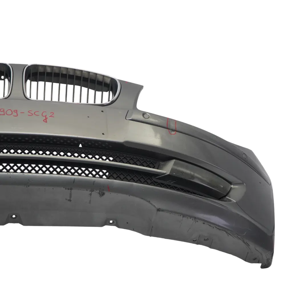 Front Bumper Trim PDC Spacegrau Space Grey Metallic - A52 to BMW E81 E87 LCI with Part number 0035909 BMW E81 E87 LCI Front Bumper Trim PDC Spacegrau Space Grey Metallic - A52 - SKU 0035909-SCG2 - Part number 0035909