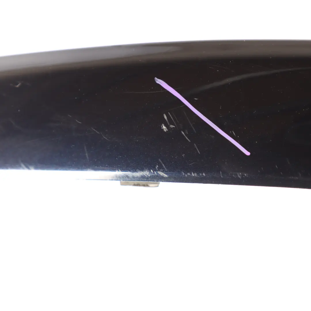 BMW E81 E87 LCI Rubbing Strip Rear Bumper Black Monacoblau Blue Metallic - A35 - SKU 0035912-MB - Part number 0035912