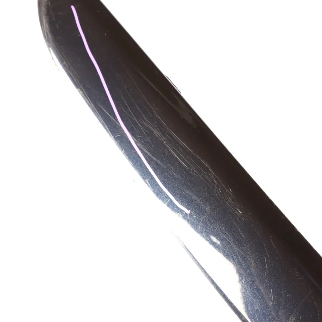 BMW E81 E87 LCI Rubbing Strip Rear Bumper Black Monacoblau Blue Metallic - A35 - SKU 0035912-MB - Part number 0035912