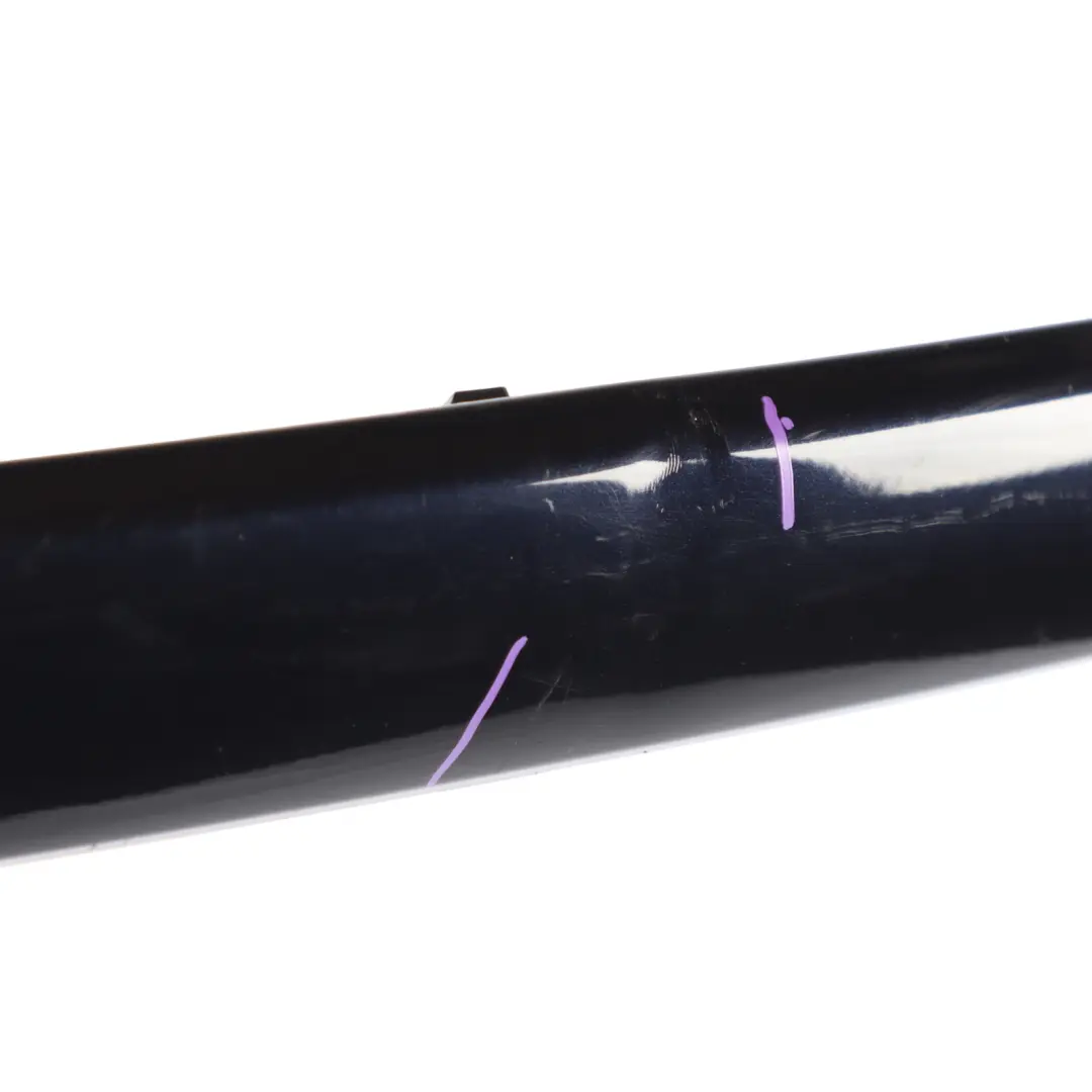 BMW E81 E87 LCI Rubbing Strip Rear Bumper Black Monacoblau Blue Metallic - A35 - SKU 0035912-MB - Part number 0035912