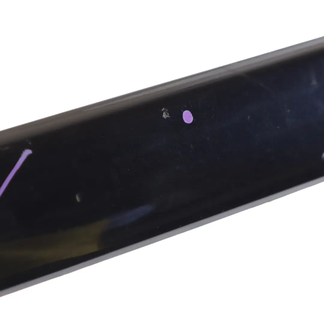 BMW E81 E87 LCI Rubbing Strip Rear Bumper Black Monacoblau Blue Metallic - A35 - SKU 0035912-MB - Part number 0035912