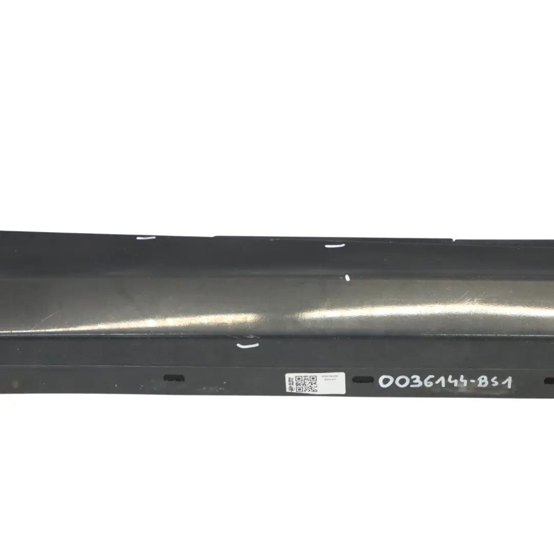 BMW E87 LCI Nakładka listwa próg prawy black - SKU 0036144-BS1 - Numer Części 36144