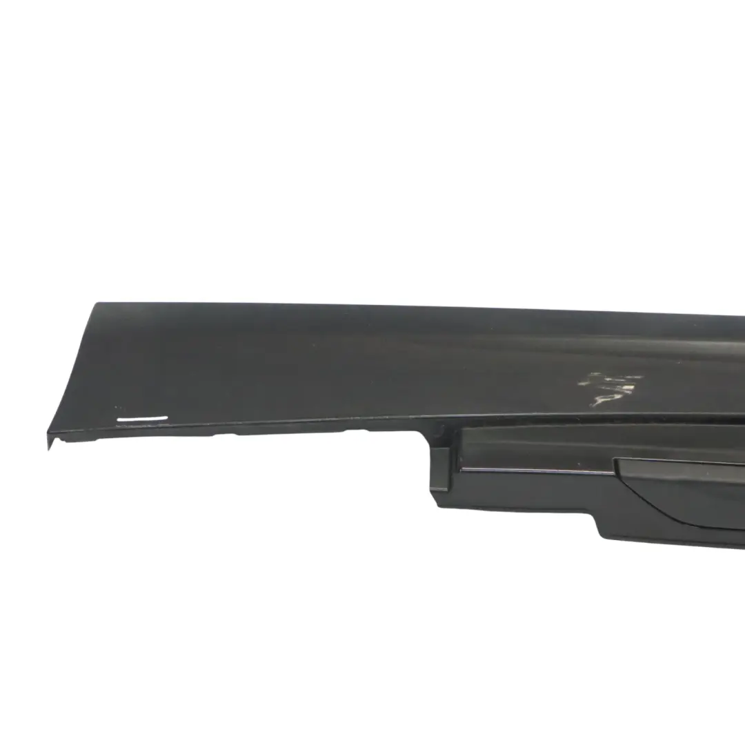 Sill Strip Side Skirt Right O/S Black Sapphire Metallic to BMW 1 SERIES 1 E87 LCI with Part number 36144 BMW 1 SERIES 1 E87 LCI Sill Strip Side Skirt Right O/S Black Sapphire Metallic - SKU 0036144-BS1 - Part number 36144
