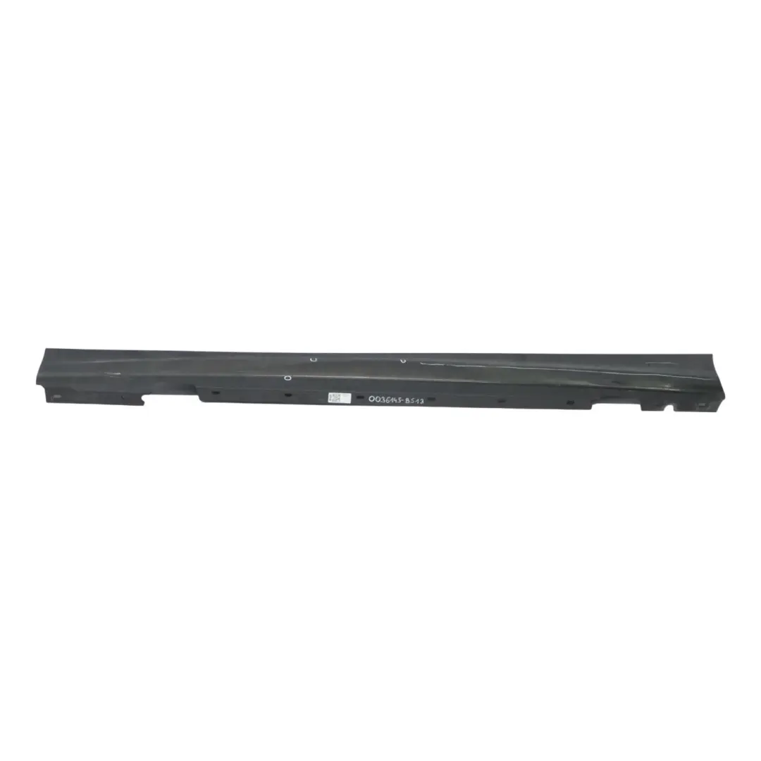 BMW E87 LCI Sill Strip Side Skirt Left N/S Black Sapphire Metallic 475 00 - SKU 0036145-BS13 - Part number 36145