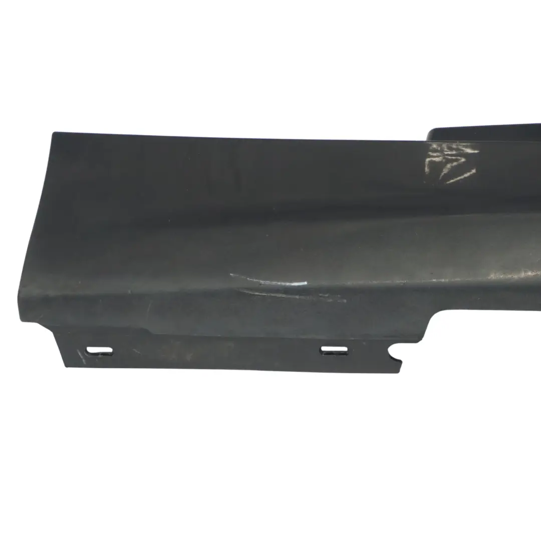 BMW E87 LCI Listello Portiera Apertura Gonna SX Black Zaffiro - SKU 0036145-BS13 - Numero di parte 36145