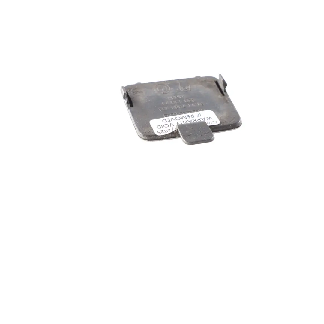 BMW E90 M Sport Front Bumper Flap Towing Cap Cover Titan Silver - 354 7906493 - SKU 0036215-TS1 - Part number 0036215