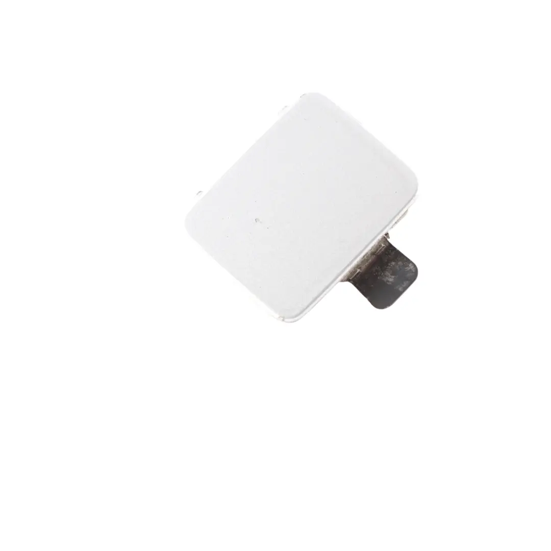 Front Bumper Flap Towing Cap Cover Titan Silver - 354 7906493 to BMW E90 M Sport with Part number 0036215 BMW E90 M Sport Front Bumper Flap Towing Cap Cover Titan Silver - 354 7906493 - SKU 0036215-TS1 - Part number 0036215