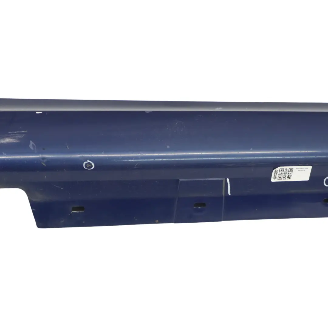 Side Skirt M Sport Sill Strip Cover Right O/S Le Mans Blue - 381 to BMW E90 LCI with Part number 0037230 BMW E90 LCI Side Skirt M Sport Sill Strip Cover Right O/S Le Mans Blue - 381 - SKU 0037230-LMB6 - Part number 0037230