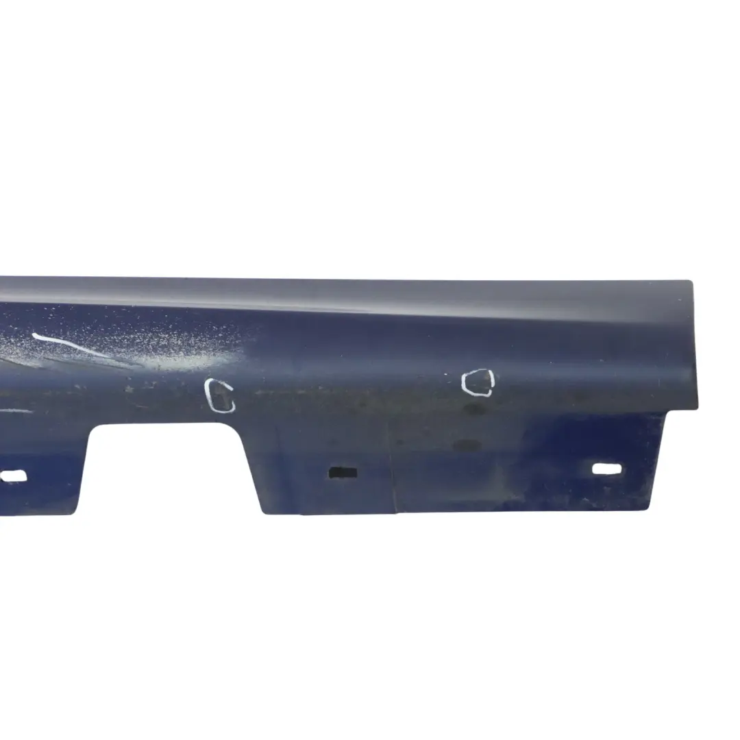 Side Skirt M Sport Sill Strip Cover Right O/S Le Mans Blue - 381 to BMW E90 LCI with Part number 0037230 BMW E90 LCI Side Skirt M Sport Sill Strip Cover Right O/S Le Mans Blue - 381 - SKU 0037230-LMB6 - Part number 0037230